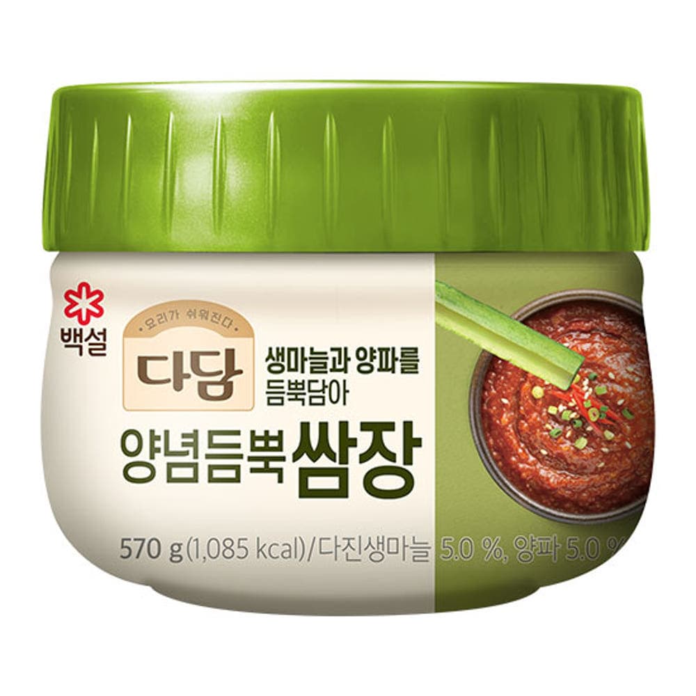 [네이버]다담 양념듬뿍 쌈장 570g 2개 (4,120원/무료) (무료배송)