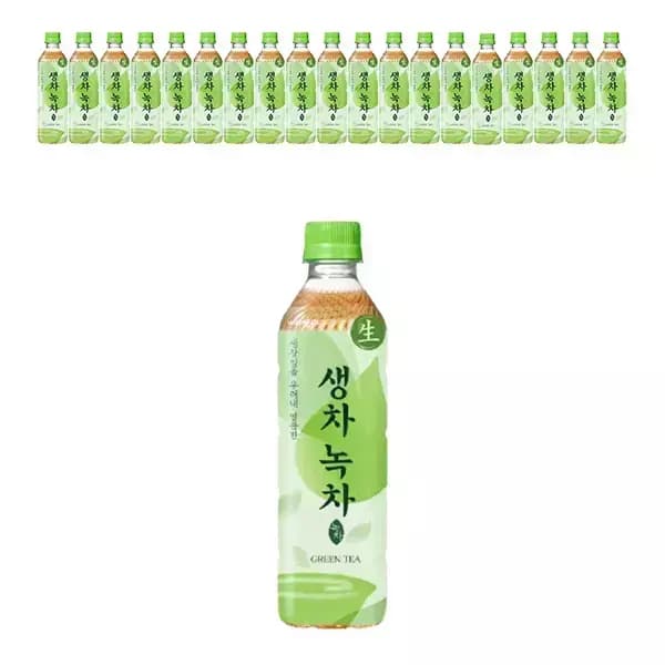 생차 녹차 500ml 20입 (11,410원 / 무료배송)