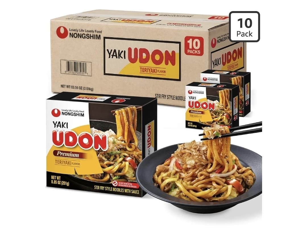 Amazon) 농심 야끼우동 데리야키 $29.99