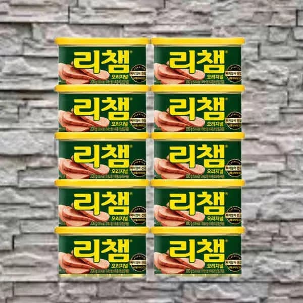 (깜짝)리챔 오리지널 200g 10캔 (20,900원 / 무료배송)
