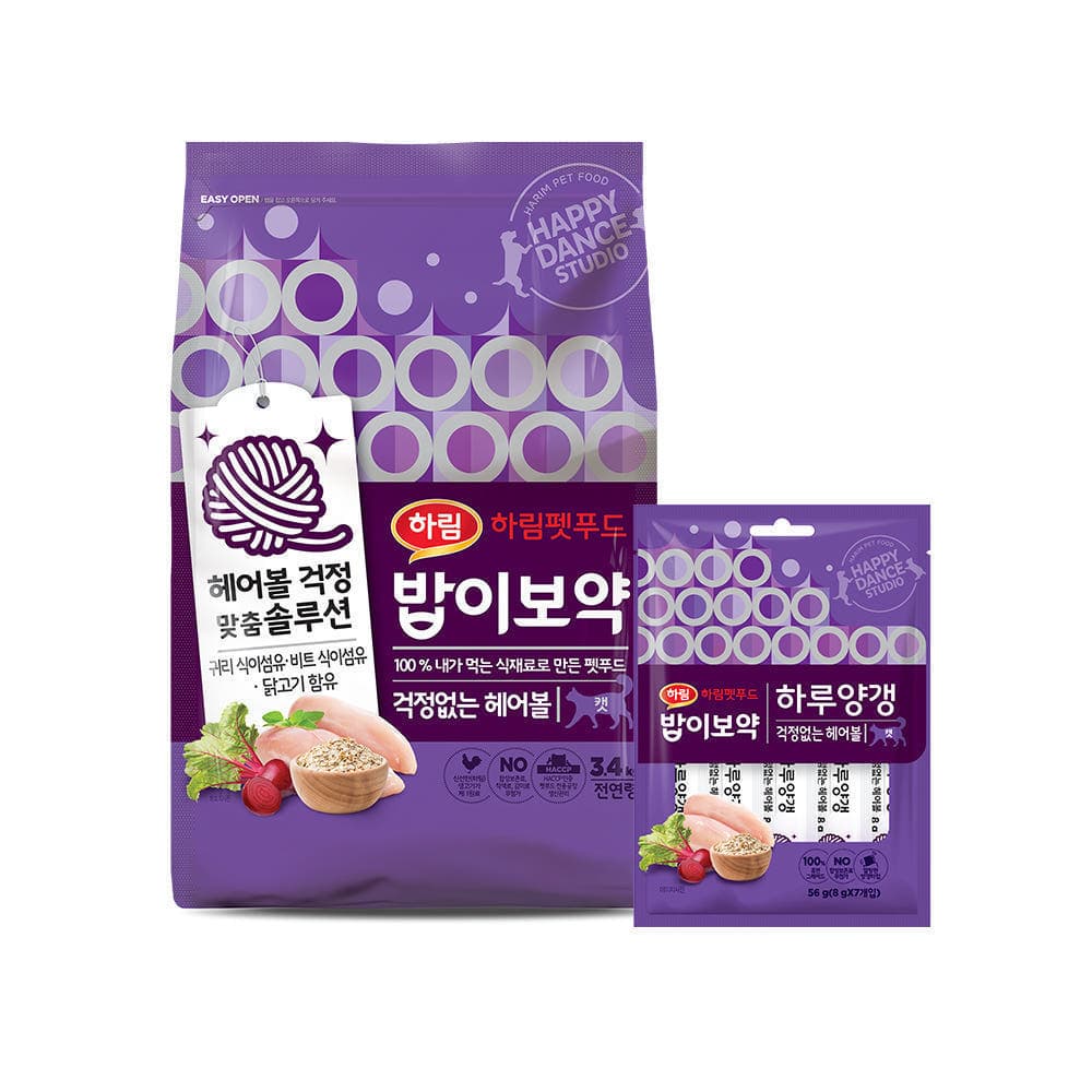 [네이버]하림펫푸드 밥이보약 고양이 사료 3.4kg+간식 7개 (31,010원//무료) (무료배송)