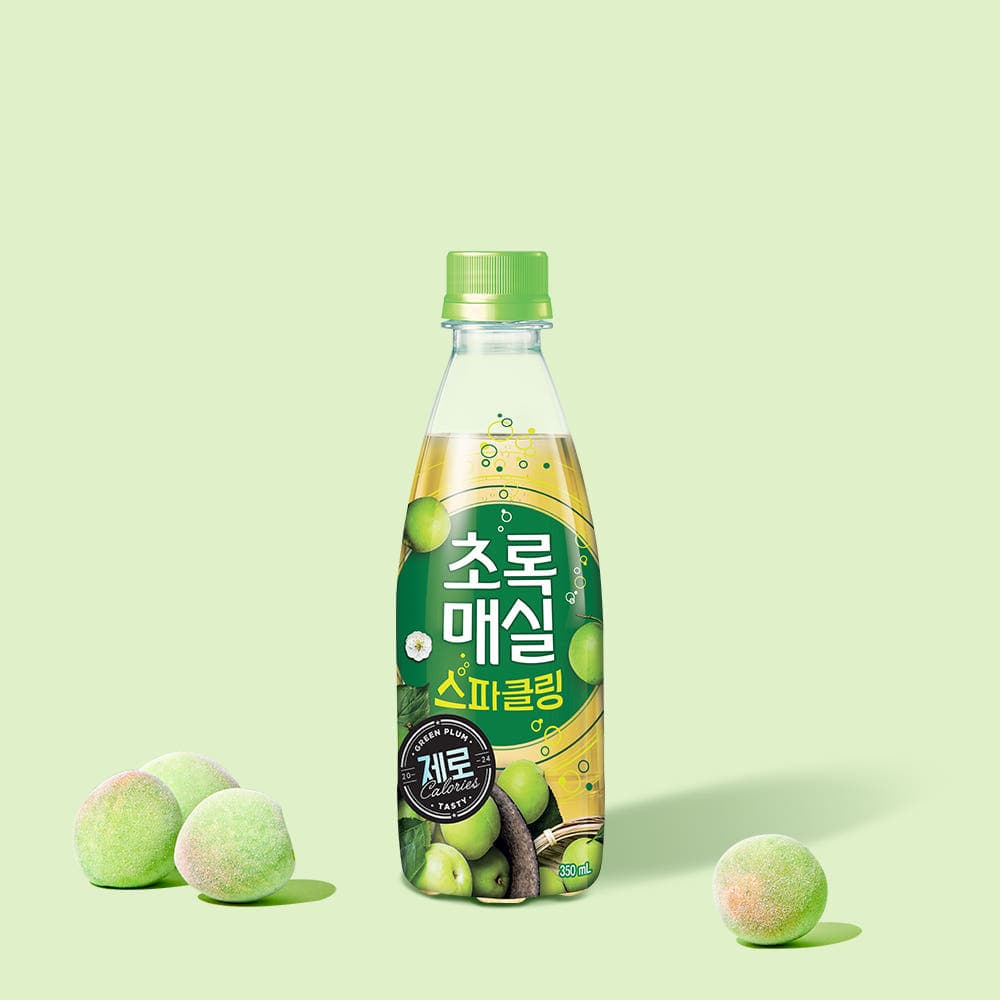 [네이버]초록매실 스파클링 제로 350ml x 20입 (9,960원/무료) (무료배송)
