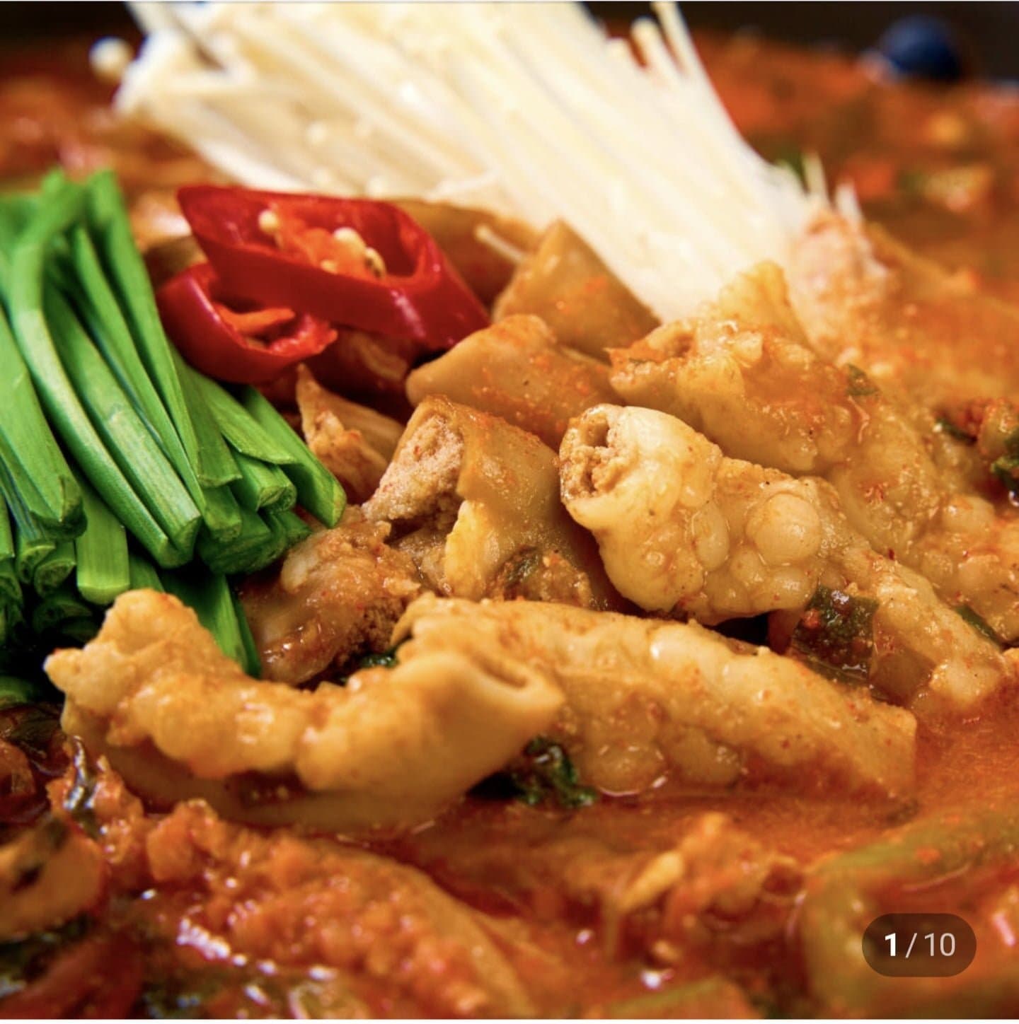 [네이버]소곱창전골 1kg 2팩+소곱창160g (15,900원/무료)