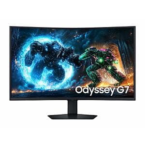 Samsung EPP/EDU: 37" Odyssey G75F 4K 165Hz Curved VA Gaming Monitor: 2 for $820, 1 for $460 + Free S&H ($459.99 / (약: 652,633원))