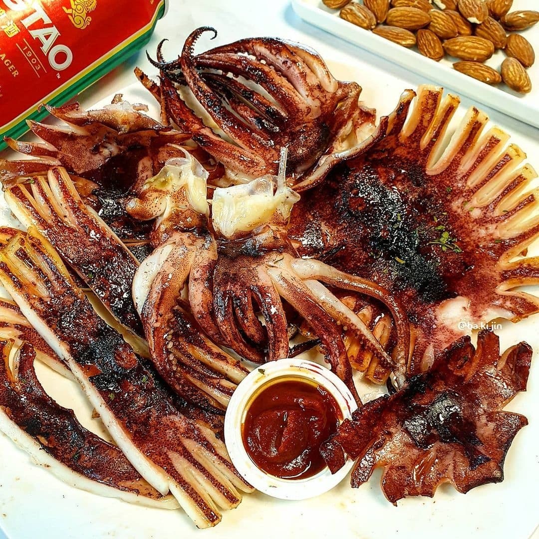 원양산 반건조오징어 파지 1kg (15,420원 / 무료배송)