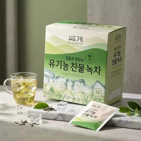 [옥션]쌍계명차 찬물 오미자+유기농 녹차 100T (14,890원/무료) (무료배송)