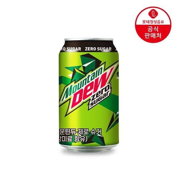 [롯데온]마운틴듀 제로슈거 355ml*24캔(13,940/무료) (13,940원 / 무료배송)
