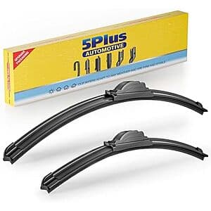 Prime Members: 2-pk 5 PLUS Windshield Wiper Blades (various sizes) $9 w/ S&S ($20.99 / (약: 29,780원))