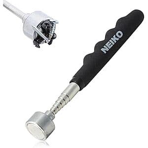 NEIKO 25-Lb Telescoping 7-30" Long Extendable Magnetic Pickup Tool $6.80 ((약: 9,647원))