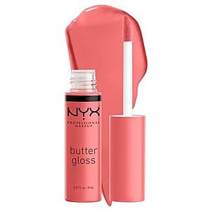 Select Accts: NYX PROFESSIONAL MAKEUP Butter Gloss (various) $2.70 w/ S&S ((약: 3,830원))