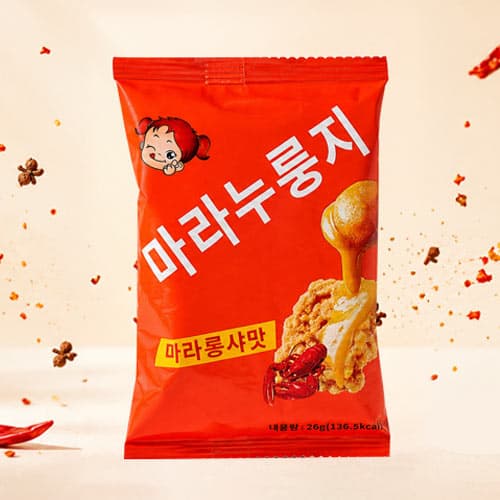 마라누룽지(마라룽샤맛) 26g (299원 / 무료배송)