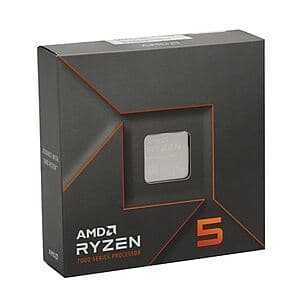 Select Micro Center Stores: AMD Ryzen 5 7600X 4.7GHz 6-Core AM5 Desktop Processor $140 + Free Pickup ($140.00 / (약: 198,632원))