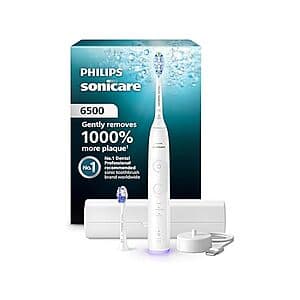 Philips Sonicare 6500 Rechargeable Electric Toothbrush $58 + Free S&H w/ Prime ($57.99 / (약: 82,276원))