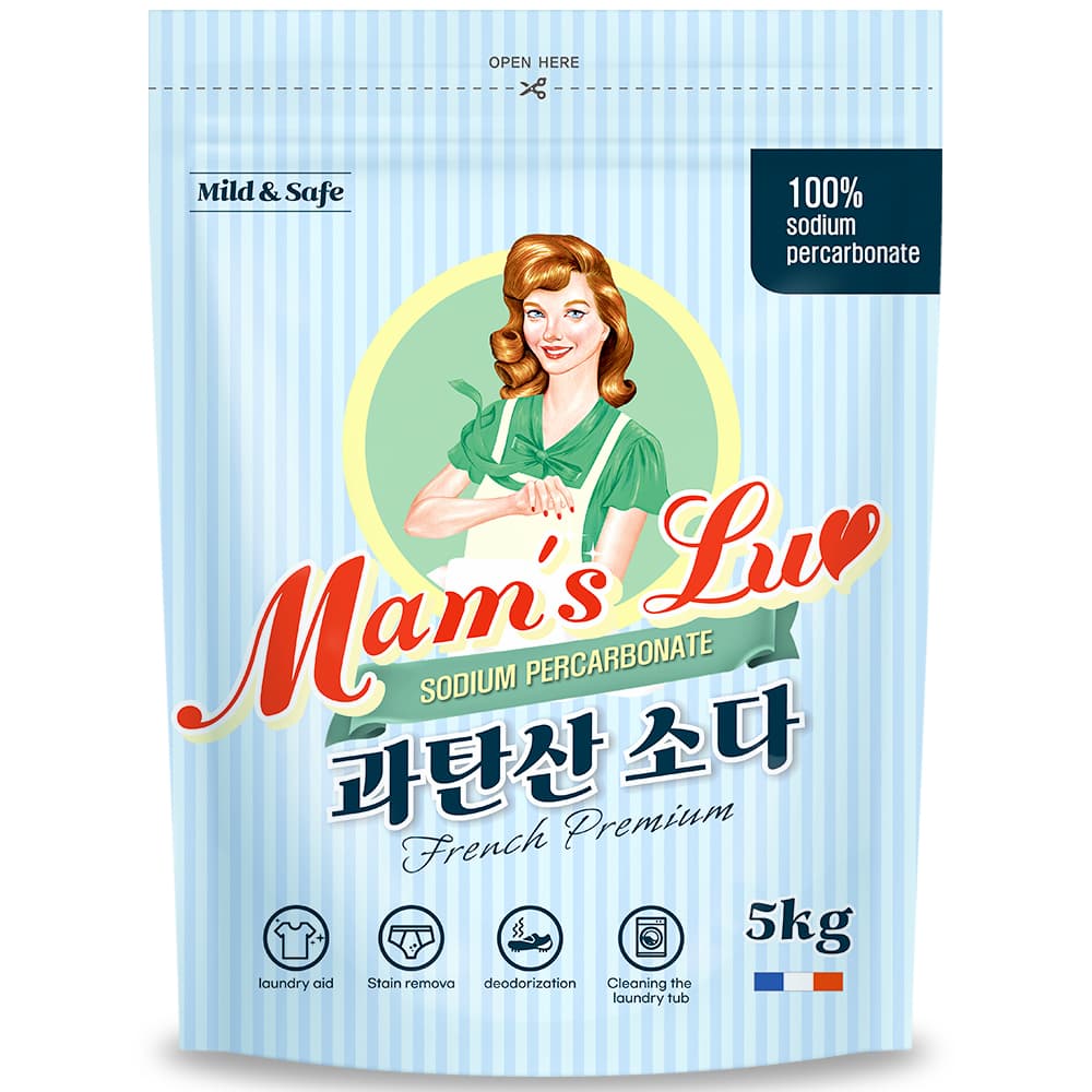 맘스럽 Mams Luv 과탄산소다 파우치형 5kg (8,819원 / 무료배송)