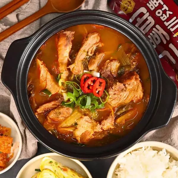 [옥션]곱빼기 뼈없는 감자탕 600g 5봉 (23,720/무배) (23,720원)