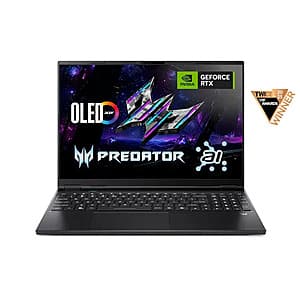 Acer Predator Helios Neo 16S Laptop: Ultra 9 275HX, 16" OLED, RTX 5060 ($1,092.50 / (약: 1,550,039원))