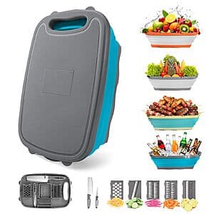 Gintan 9-in-1 Collapsible Camping Cutting Board Set $12.50 ((약: 17,735원))