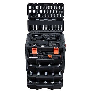 256-Pc Vevor Mechanics Tool Box Set w/ Storage Case $76.20 + Free S&H ((약: 108,112원))