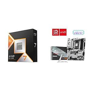 AMD Ryzen 7 9800X3D CPU + MSI B850 GAMING PLUS Motherboard + MSI Liquid Cooler $459 + Free S&H ($508.99 / (약: 722,155원))