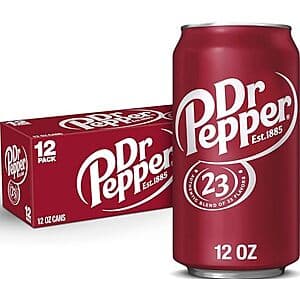 12-Pk 12-Oz Dr Pepper Soda 3 for $14.75 w/ S&S ((약: 20,927원))