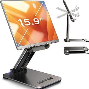 Lisen Foldable Tablet Stand Holder ($9.99 / (약: 14,173원))