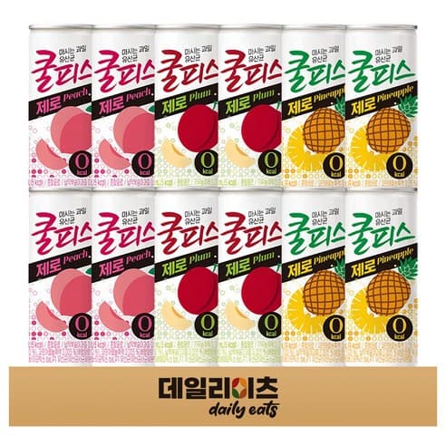 동원 마시는 유산균 쿨피스 제로 파인애플맛 230ml, 30개 (9,220원 / 무료배송)