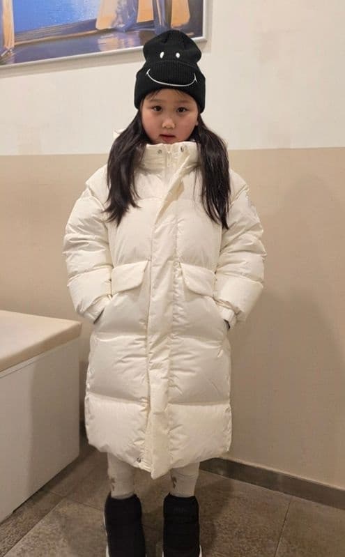 롯데온)네파키즈 롱자켓 공용 덕다운 66,850원 무배