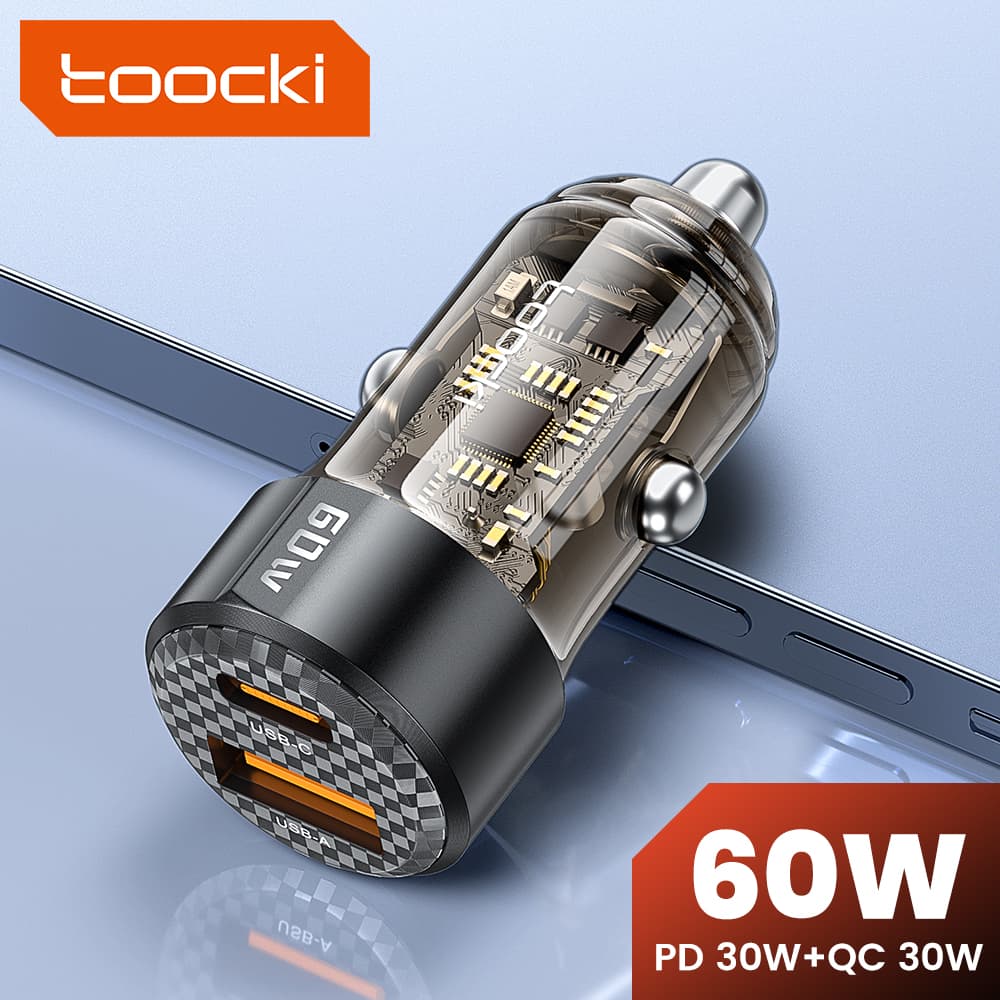 코인딜] Toocki 60W 차량용 충전기 (2,127원 / 무료배송)