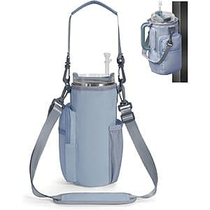 Sportsnew Magnetic Crossbody Carrier Bag for Tumblers up to 40-Oz (2 Colors) $10 ($19.99 / (약: 28,361원))