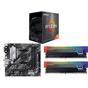 AMD Ryzen 5 5500 CPU + ASUS Prime B550M-A AC MB + 16GB (2x8GB) GeIL Orion RAM $231 & More + Free S&H ($231.00 / (약: 327,742원))