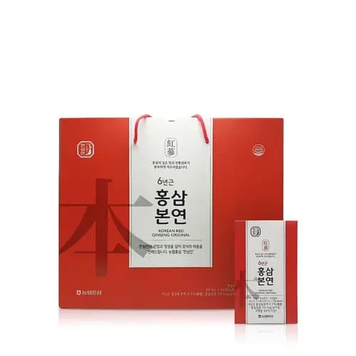 농협 한삼인 6년근 홍삼본연 50ml * 40포 (3개이상구매) (업체별도 무료배송) (6,800원)