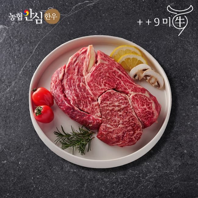 [인더마켓]1++9등급 한우 등심 500g (49,830원/무료) (무료배송)