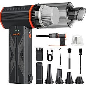 JUFINX F32MAX Electric Air Duster & Vacuum Cleaner Kit $24 ($23.99 / (약: 34,037원))