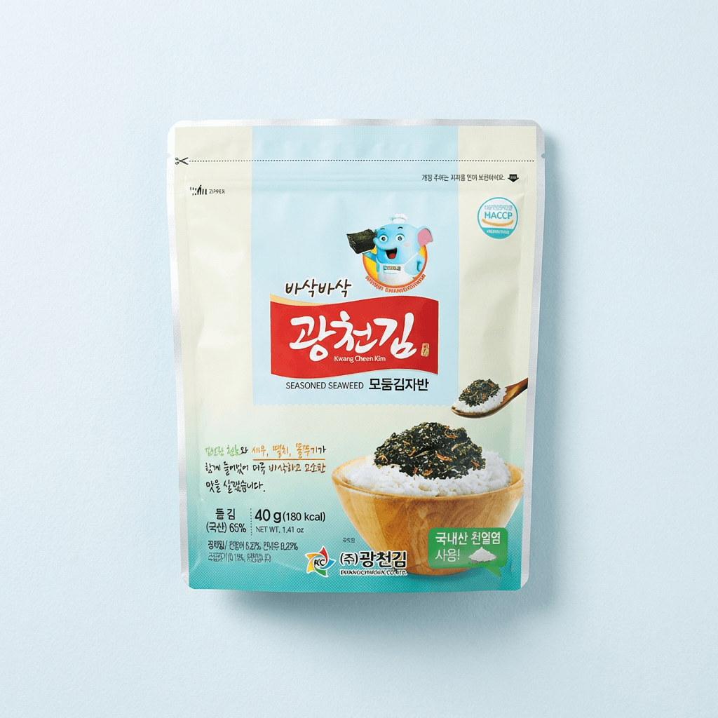 [토스]광천김 바삭바삭 모둠 광천 김자반, 40g, 10봉 (10,900원/무료배송)