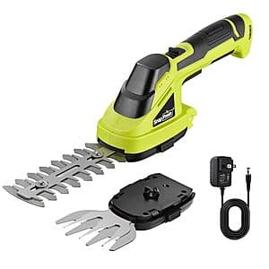 SnapFresh 7.2V 2-in-1 Cordless Handheld Grass Shear & Hedge Trimmer (Green) $15 ($29.99 / (약: 42,549원))