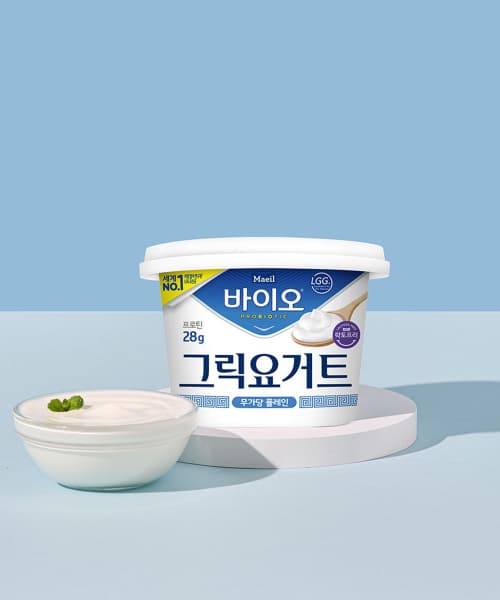 [무신사] 매일바이오 그릭요거트 무가당플레인 400g 6개 (16,550원/무료배송)