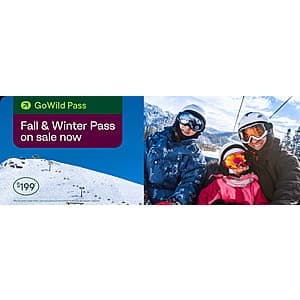 Frontier Airlines Fall & Winter GoWild Pass ($199.00 / (약: 282,341원))