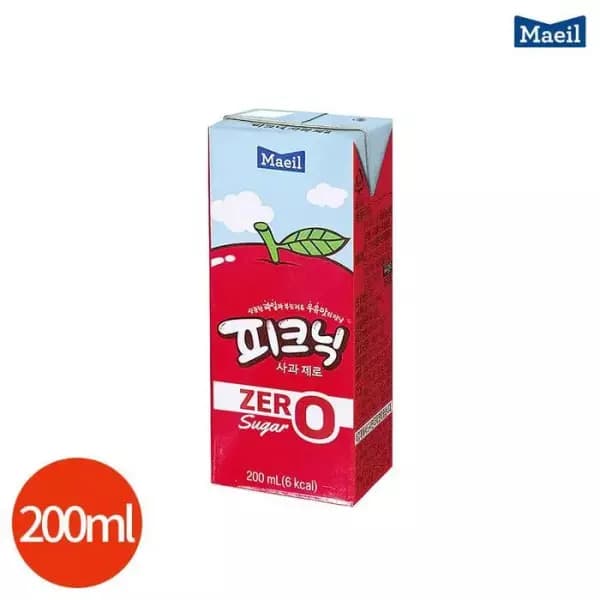 피크닉 제로 청포도 200ml 48개 (15,730원 / 무료배송)