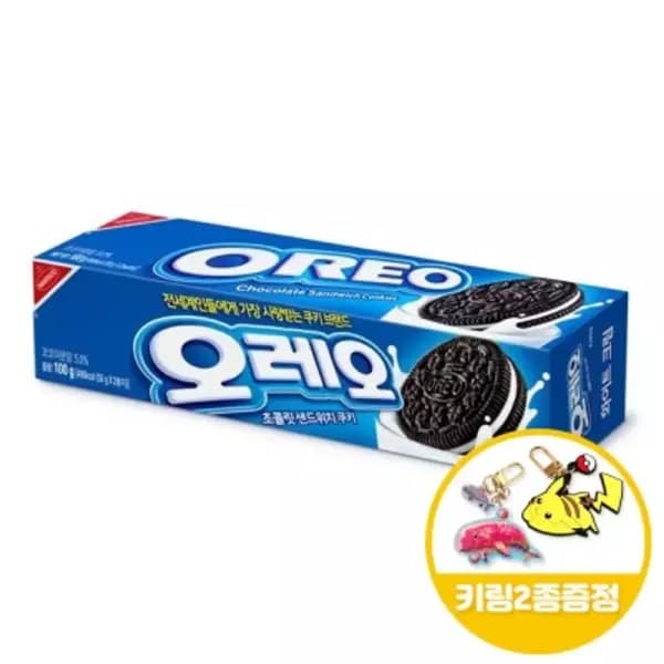 [옥션]오레오 100g 12개 골라담기 + 오레오 키링 증정 (11,900원/무료) (무료배송)