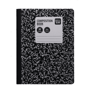 80-Sheet Pen Gear Wide Ruled Composition Book ($0.40 / (약: 567원))