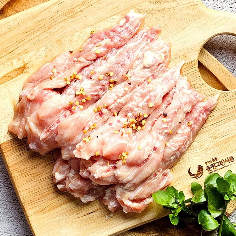 [네이버] 강명희 국내산 냉동 닭목살 990g (6,980원/네멤무료) (무료배송)