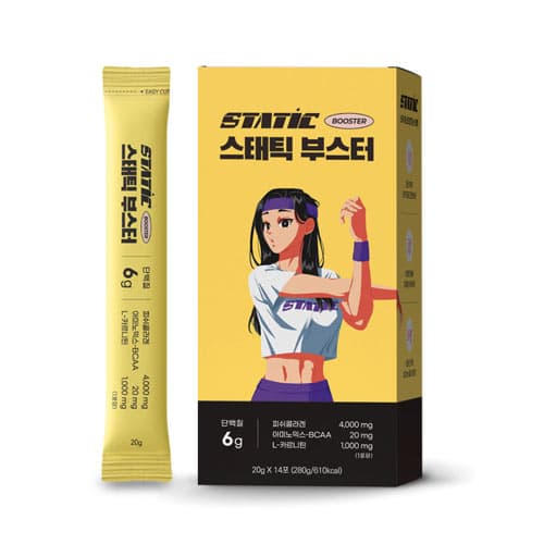 스태틱 부스터 20g x 14포 (1,999원 / 무료배송)