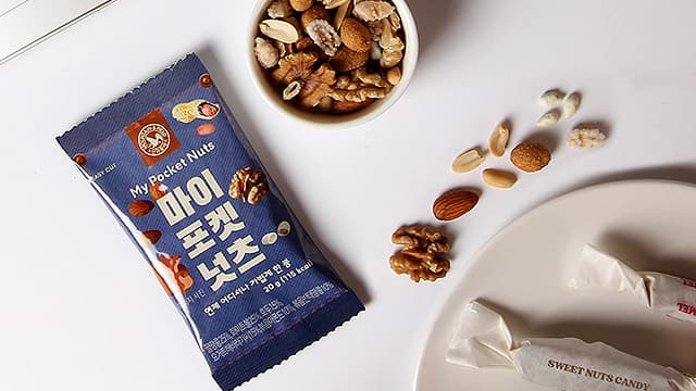 꿀땅콩 하루견과 마이포켓넛츠 20gx100낱봉 (27,900원 / 남음)