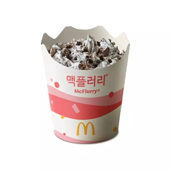 맥도날드 오레오 맥플러리 (1,800원 / 무료배송)