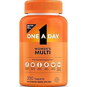 200-Ct One A Day Multivitamin for Women ($3.70 / (약: 5,249원))