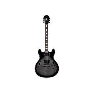 Monoprice Indio Boardwalk Flamed Maple Semi Hollow Body Electric Guitar ($129.99 / (약: 184,429원))