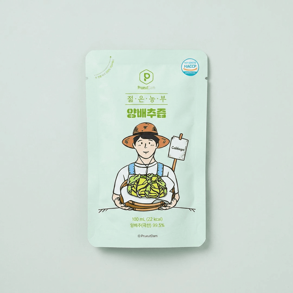 푸릇담 국내산 젊은농부 양배추즙 100ml 30개 9760원 (5,990원 / 무료배송)