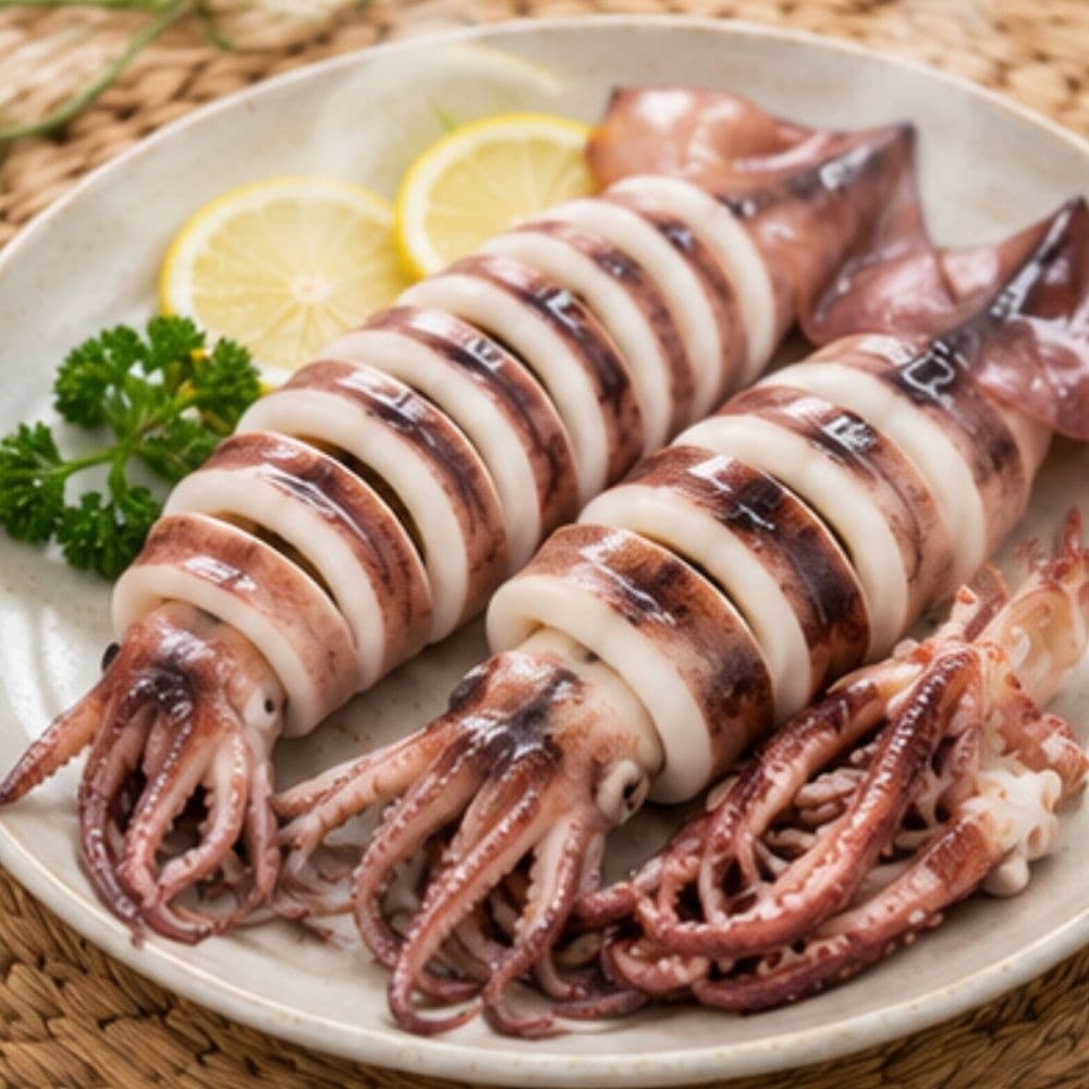 [롯데온] 통찜용 오징어 1kg (7-9미) (12,500원/무료) (무료배송)