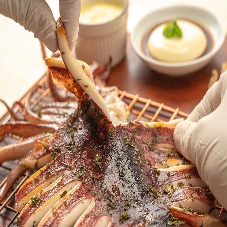 [롯데온]국내산 영덕 반건조 오징어 1kg (23,750/무료) (23,750원 / 무료배송)