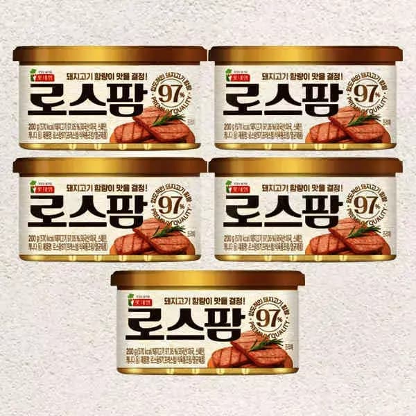 로스팜97 200g 5캔 (10,500원 / 무료배송)